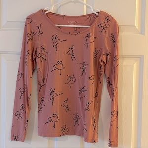 2/$18: LOFT Ballerina Long-Sleeve Shirt